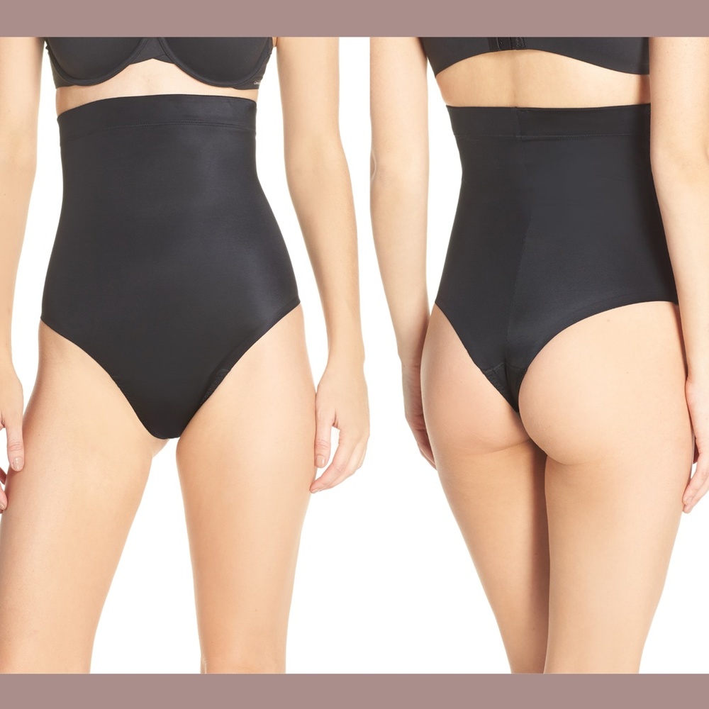 NWT $64 Spanx Suit Your Fancy High Waist Thong
